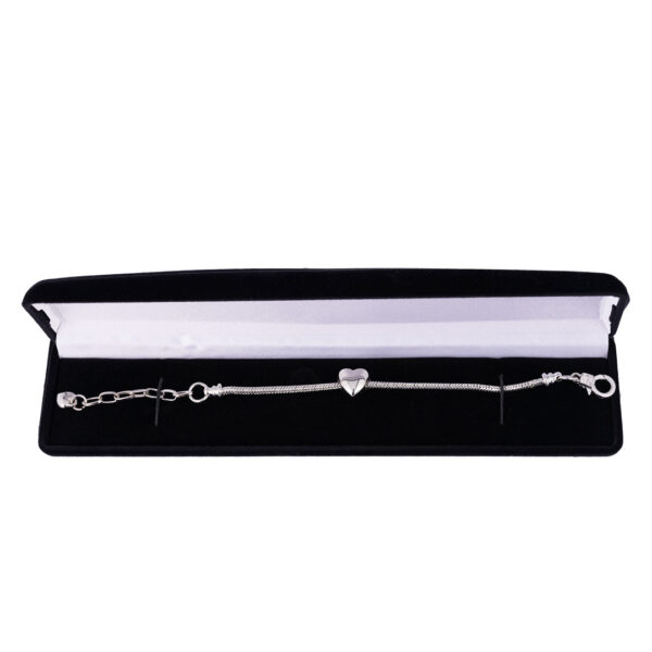 Heart Bracelet 6-8in [Stainless]