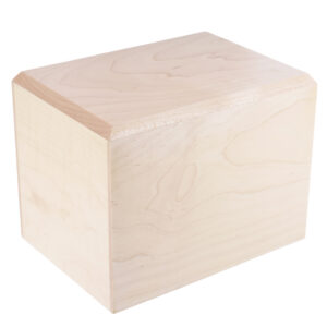 Birch Wood Urn [Medium Verticle]